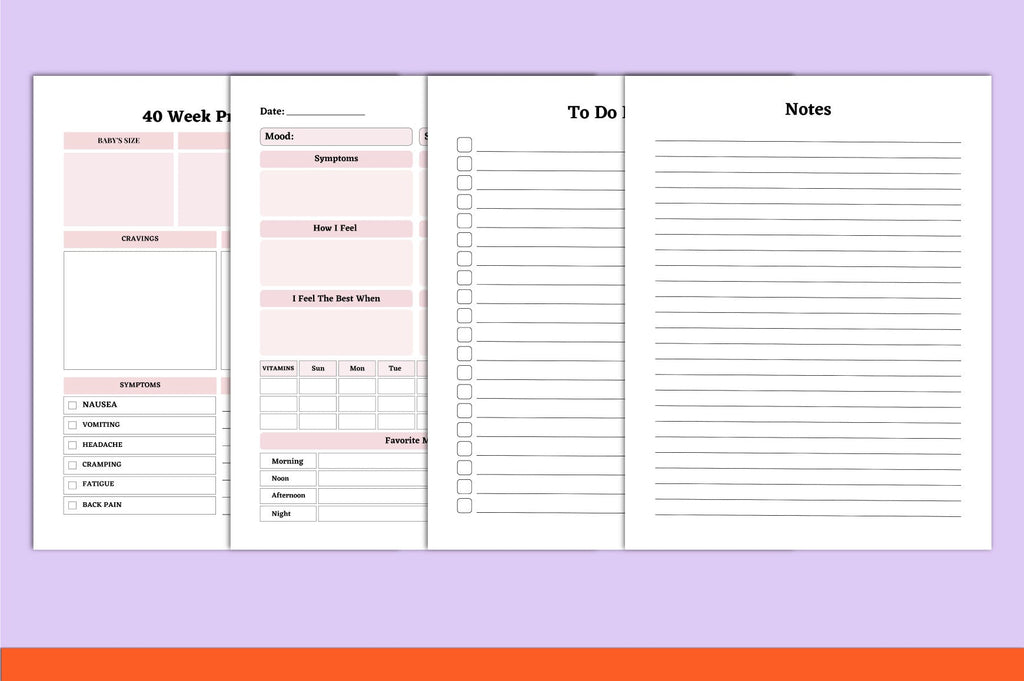 Weekly Pregnancy Journal