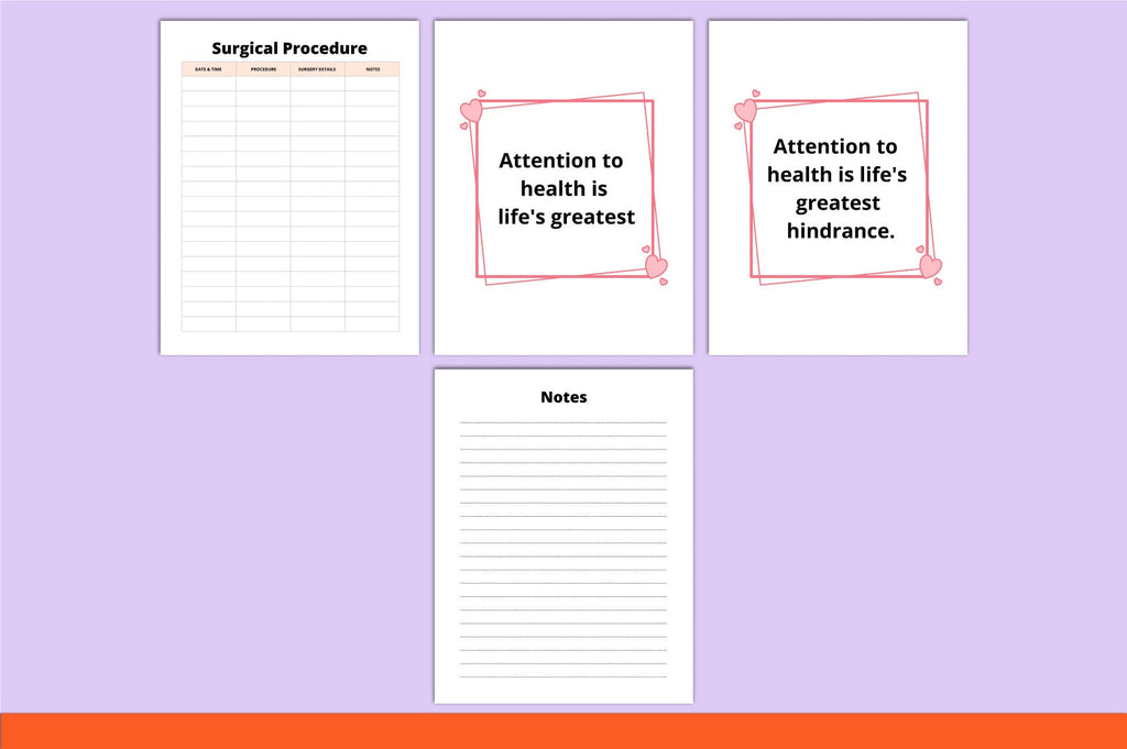 Personal Details Planner