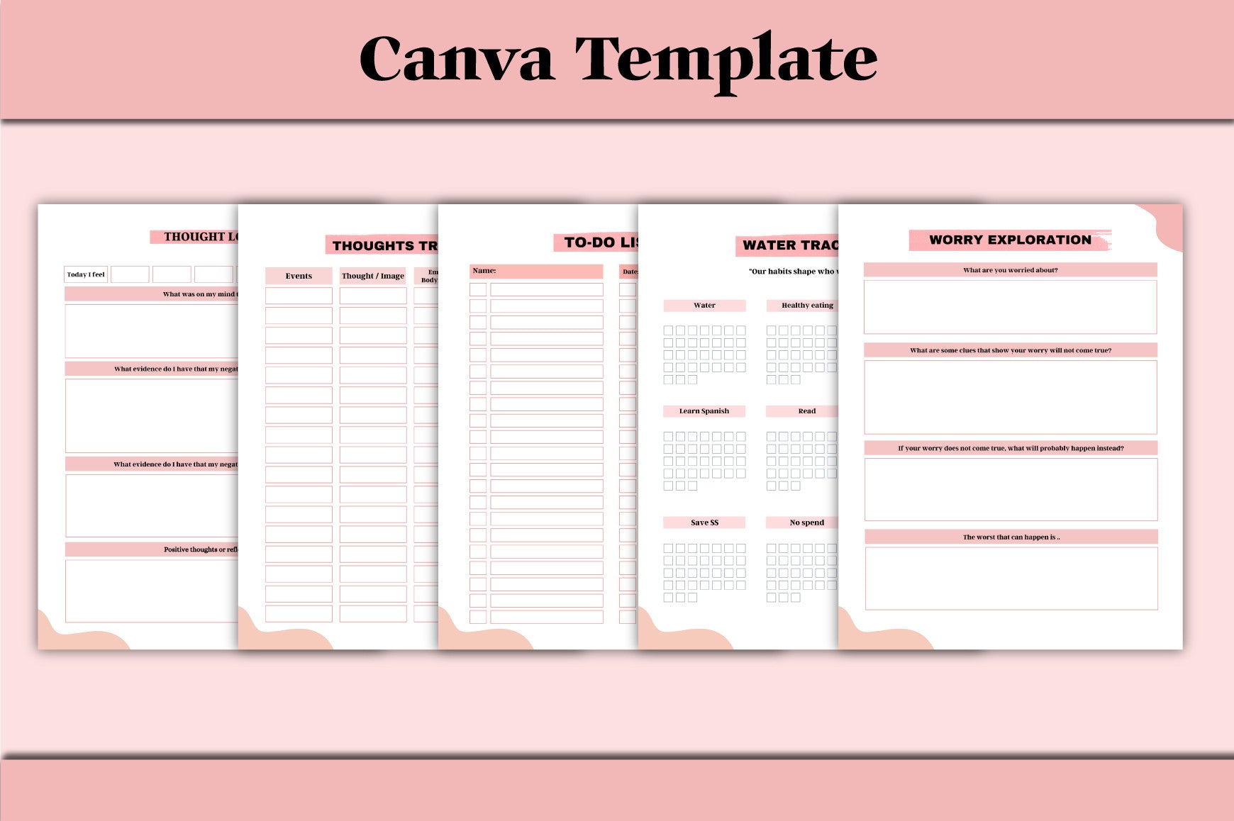 Mental Health Planner