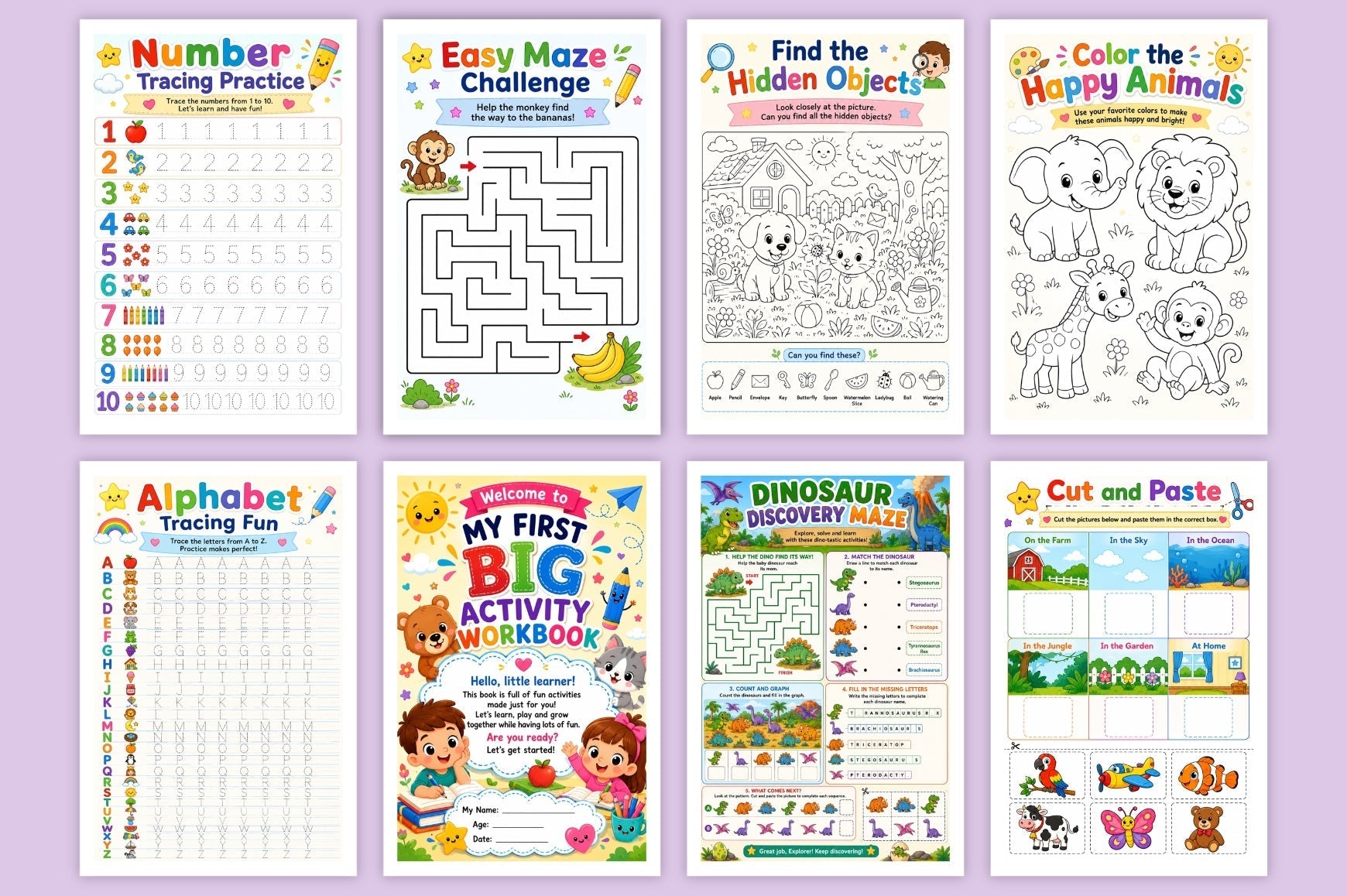 My First Big Activity Workbook