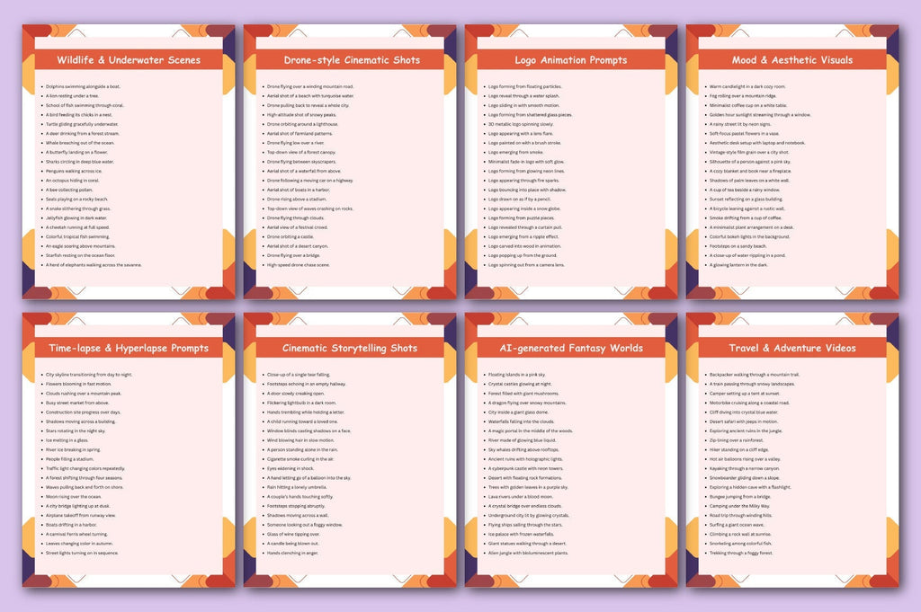 AI Video Creation Prompts