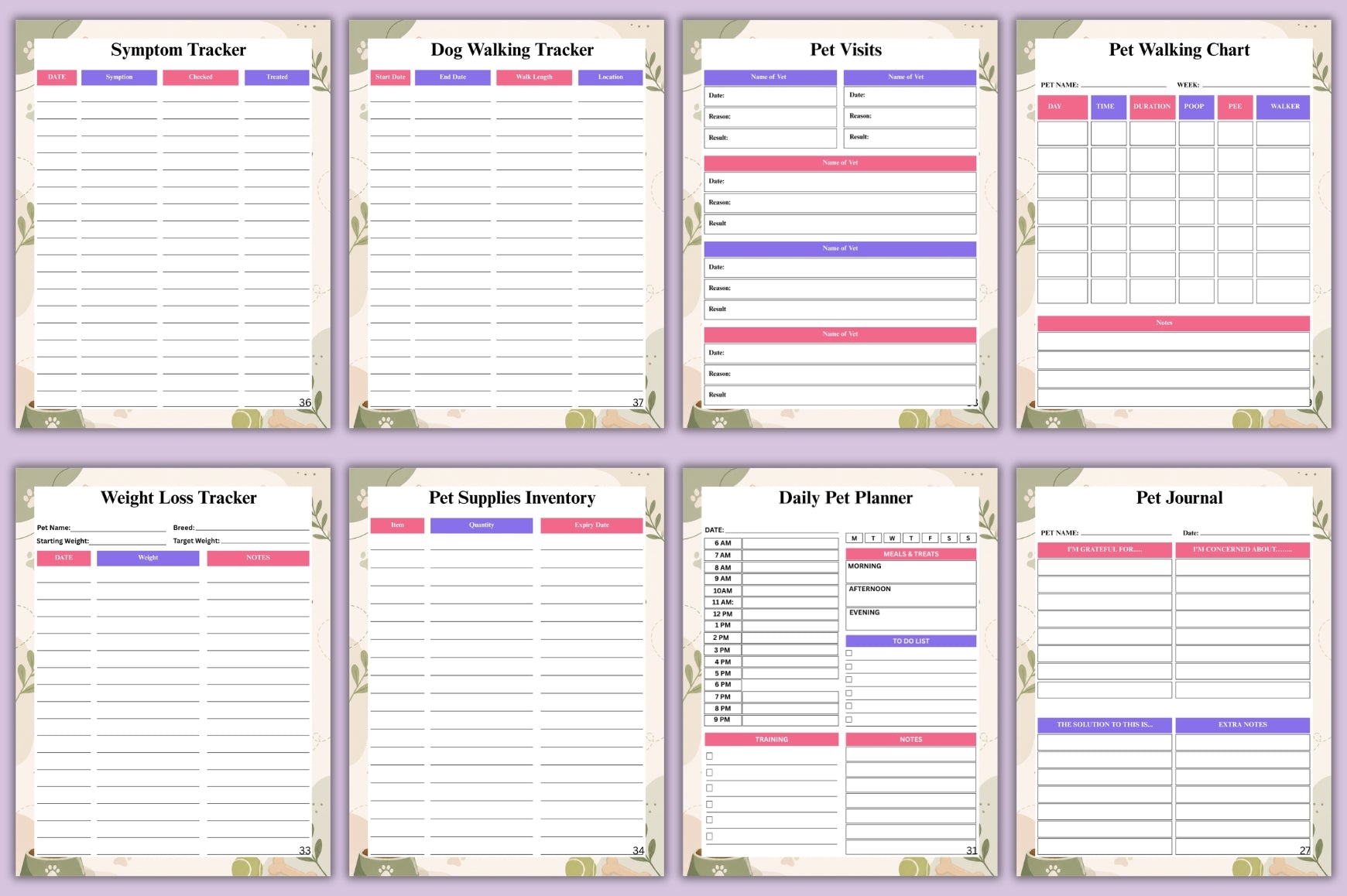 Pet Care Planner