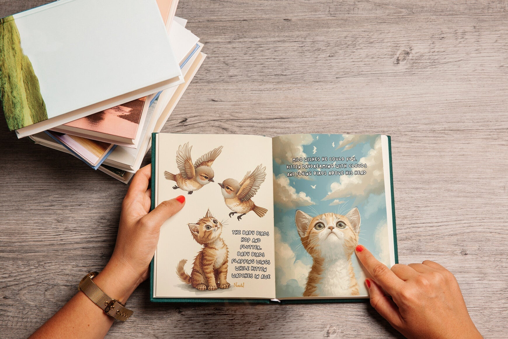 The Kitten Who Wanted to Fly