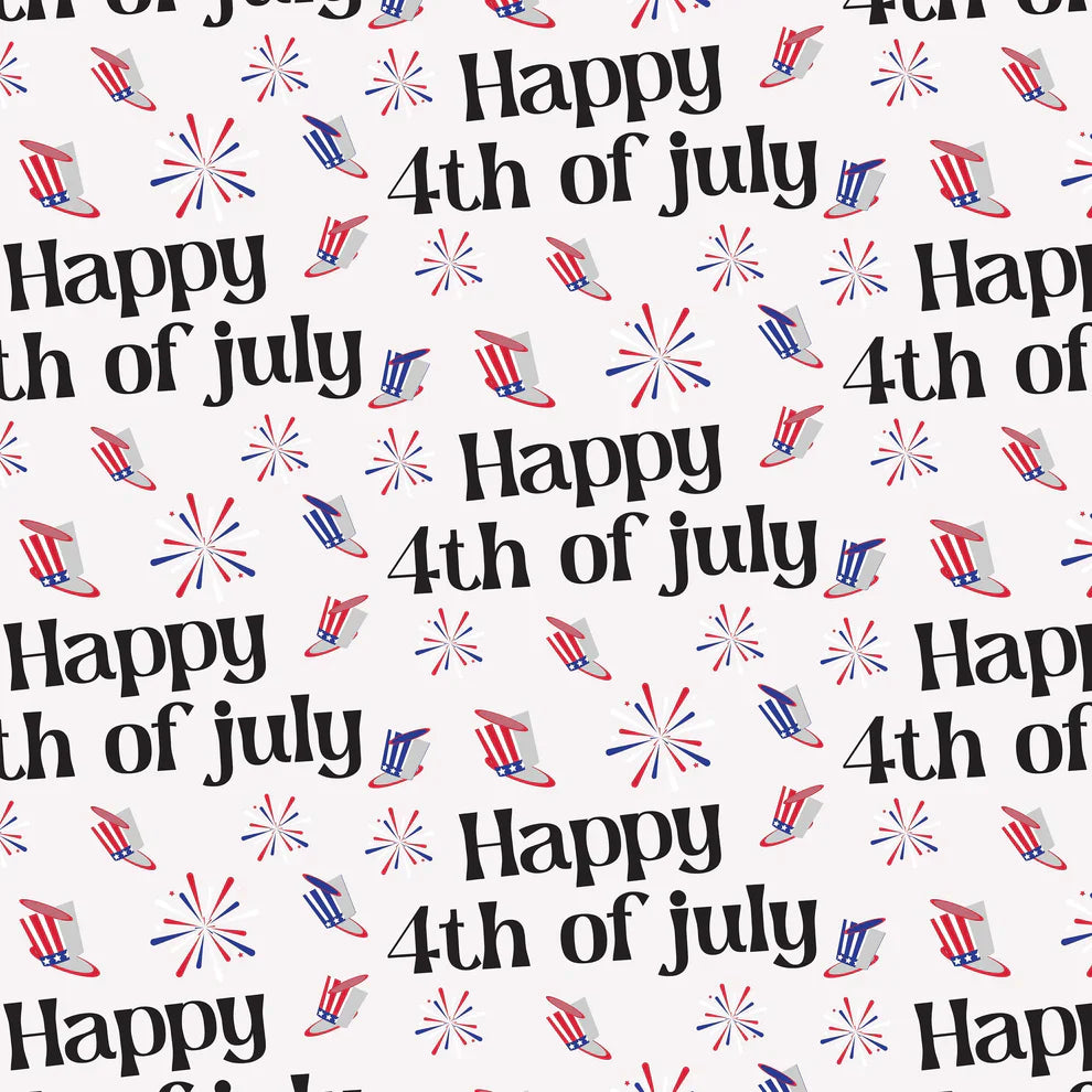 4th of July Seamless Digital Paper