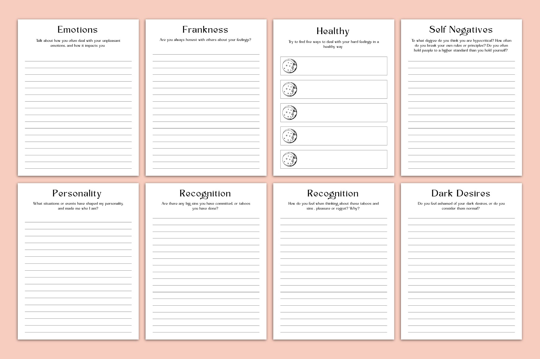 Shadow Work Journal for Personal Growth
