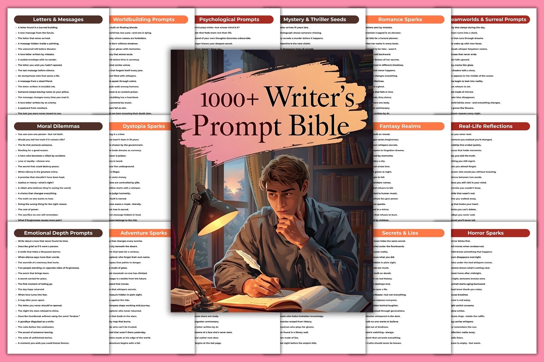 Writers Bible Prompts