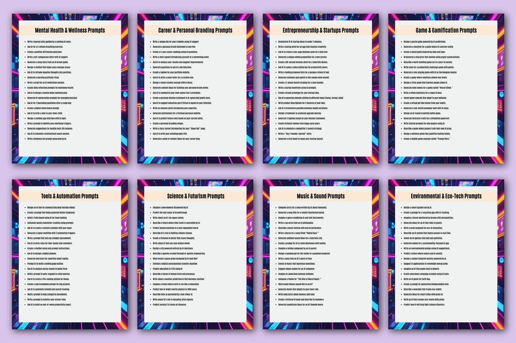 AI Ideas Unleashed with Prompts