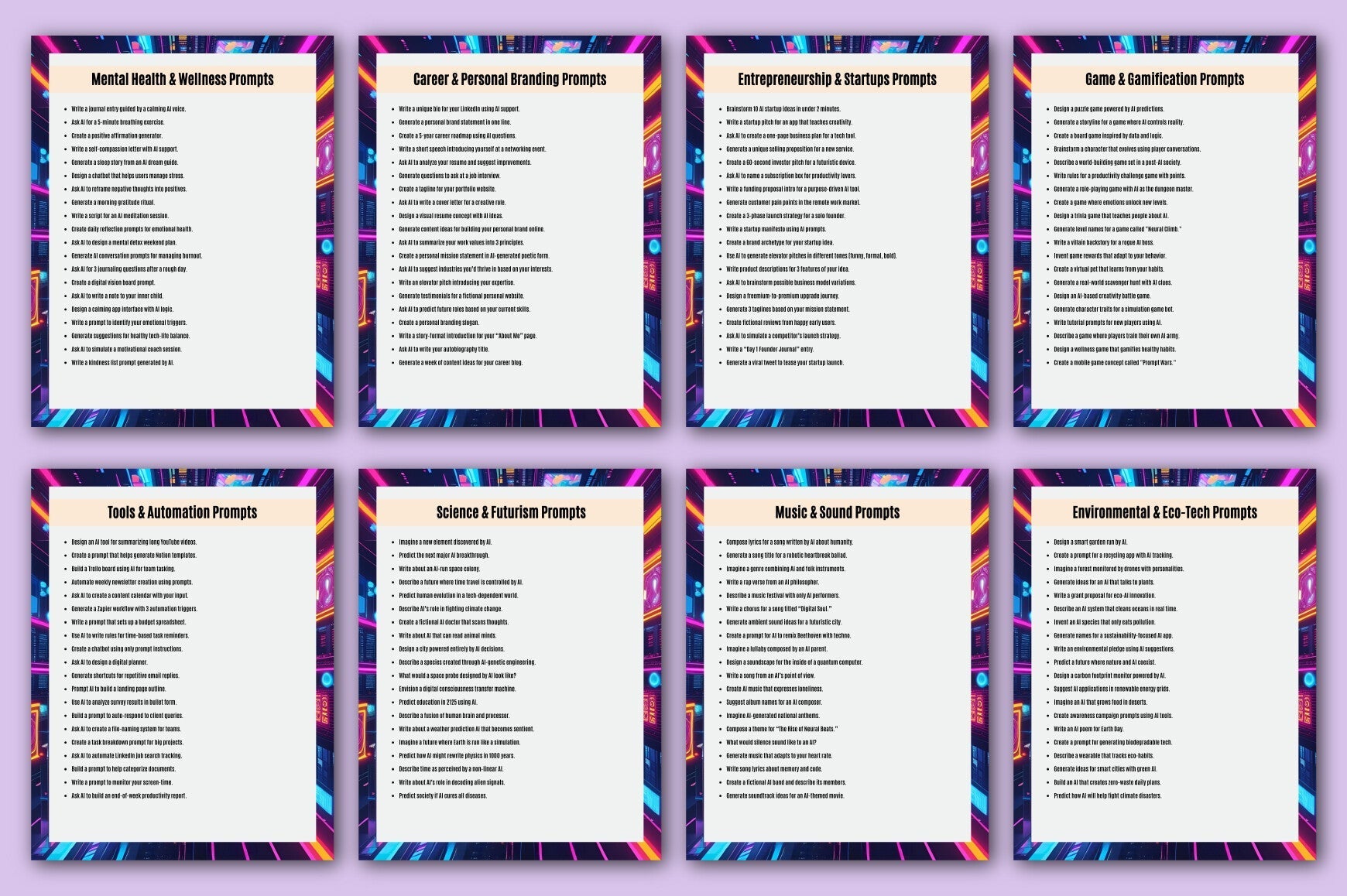 AI Ideas Unleashed with Prompts