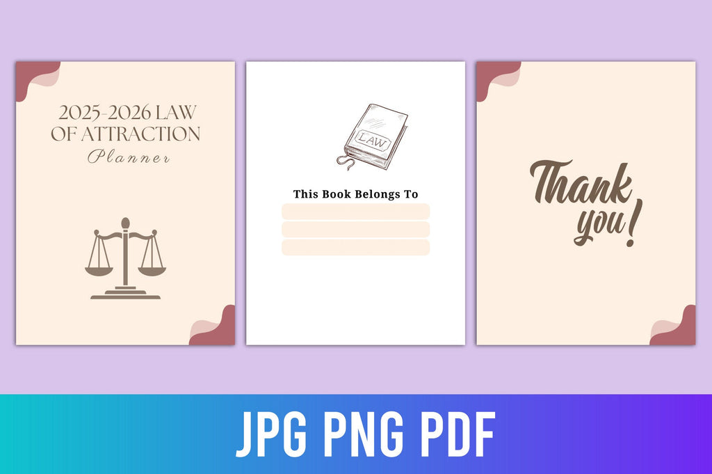 Law of Attraction Planner