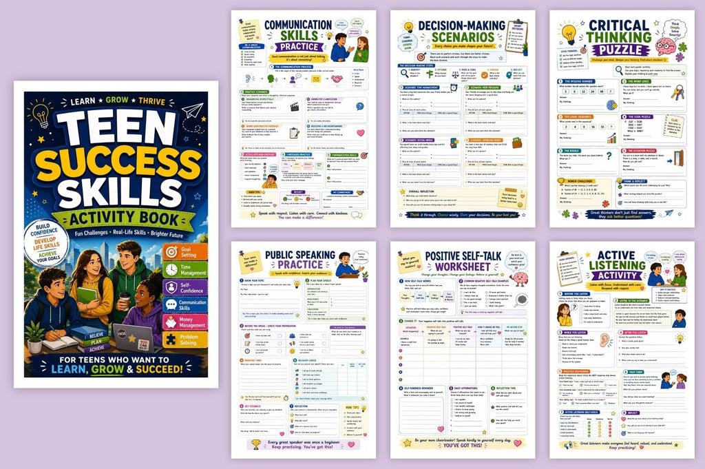 Teen Success Skills Activity Book