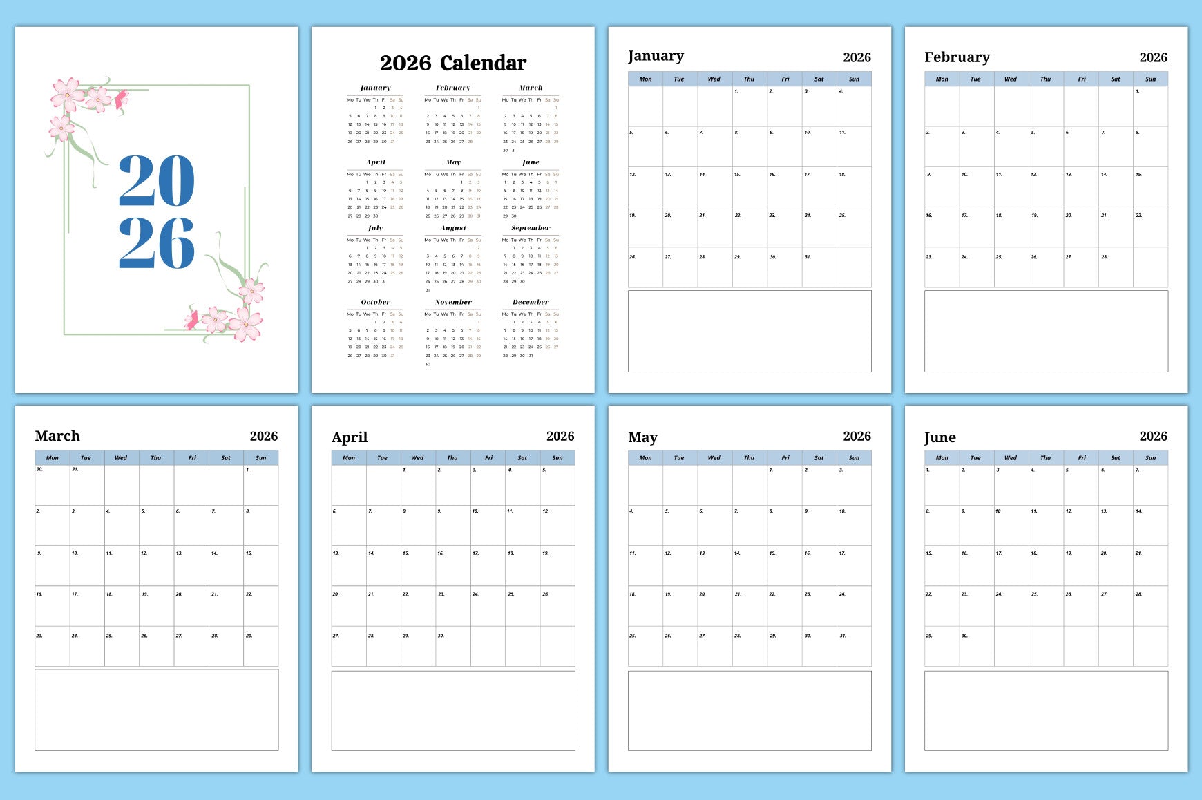 Editable Five-Year Budget Planner
