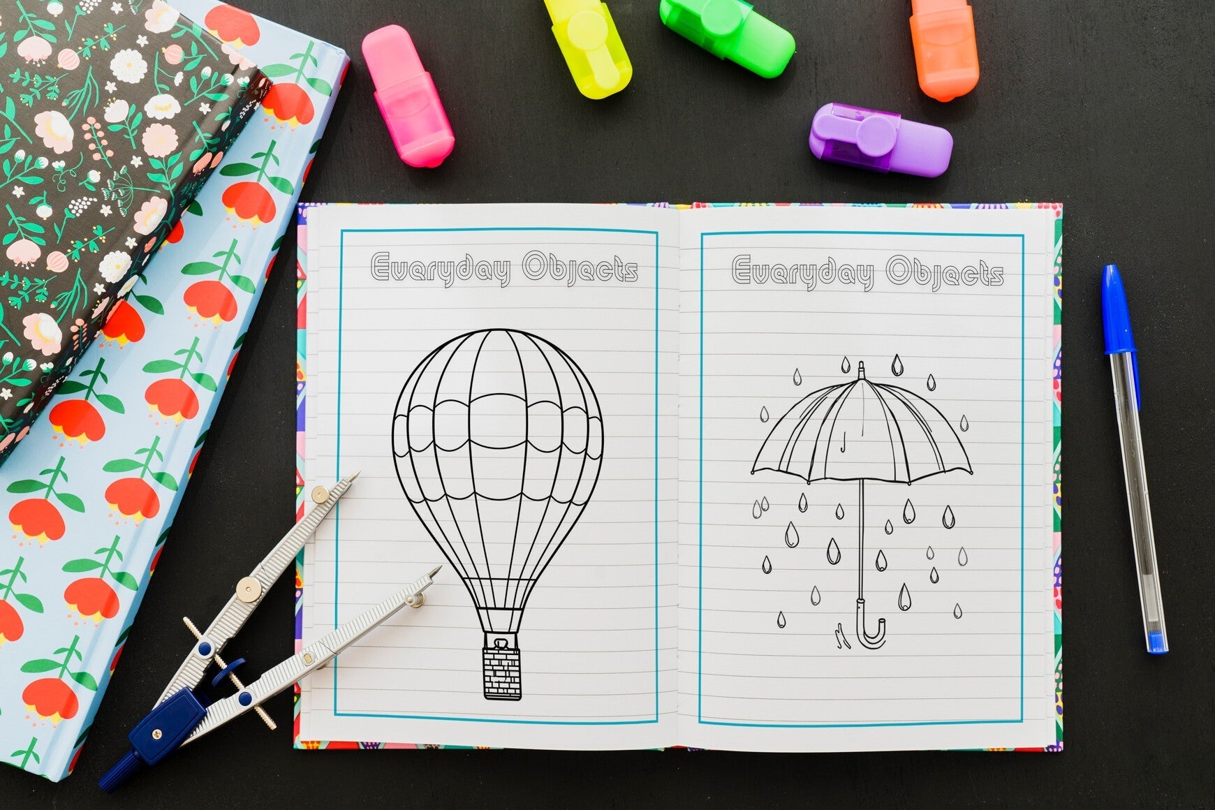 Bold and Easy Coloring Book
