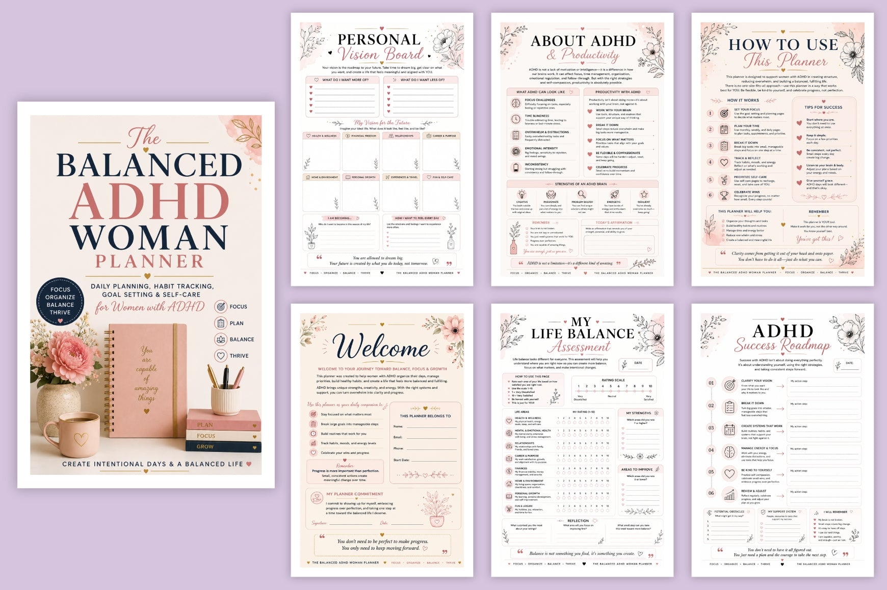 The Balanced Adhd Woman Planner