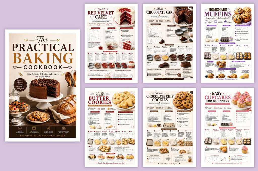 The Practical Baking Cookbook Book