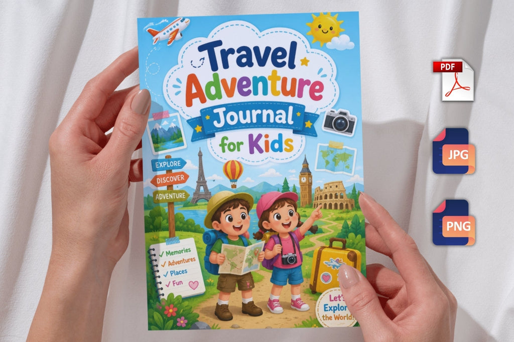Travel Adventure For Kids Journal