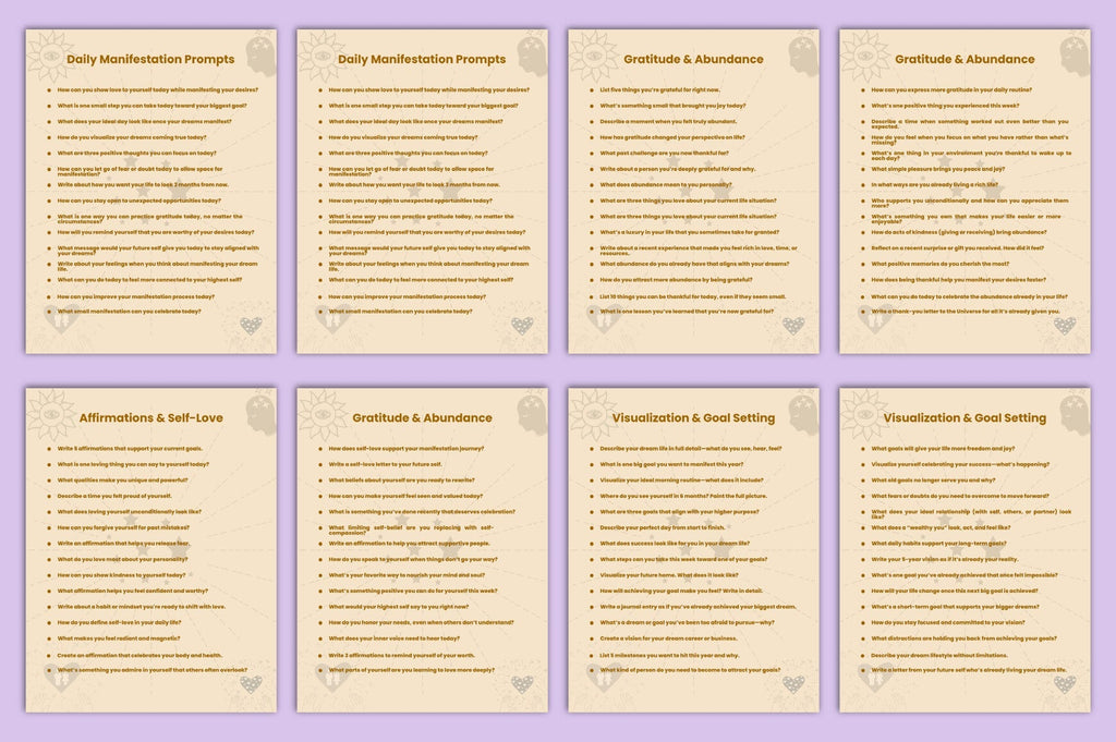 Manifestation Prompts Guide