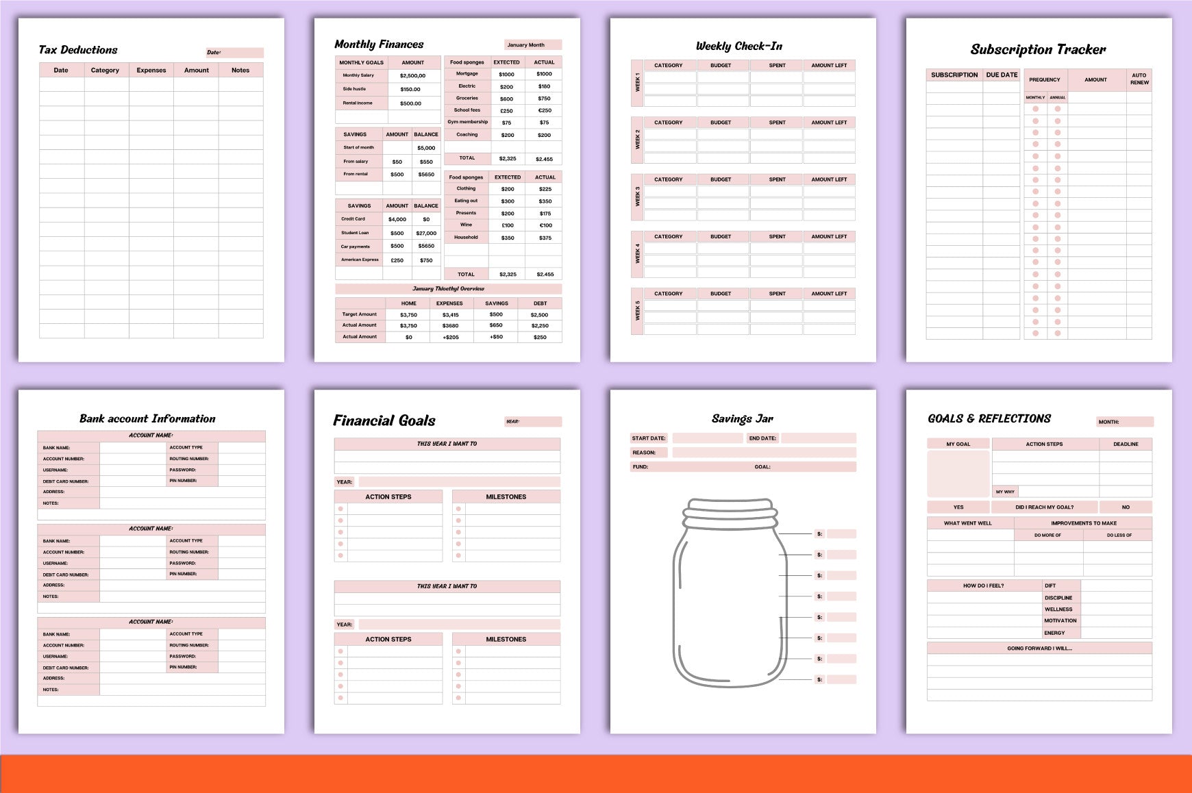Finance Planner Guide