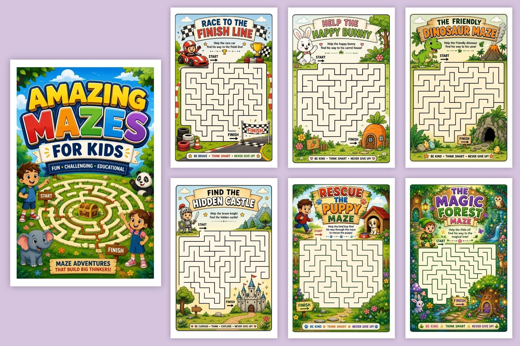 Amazing Mazes For Kids