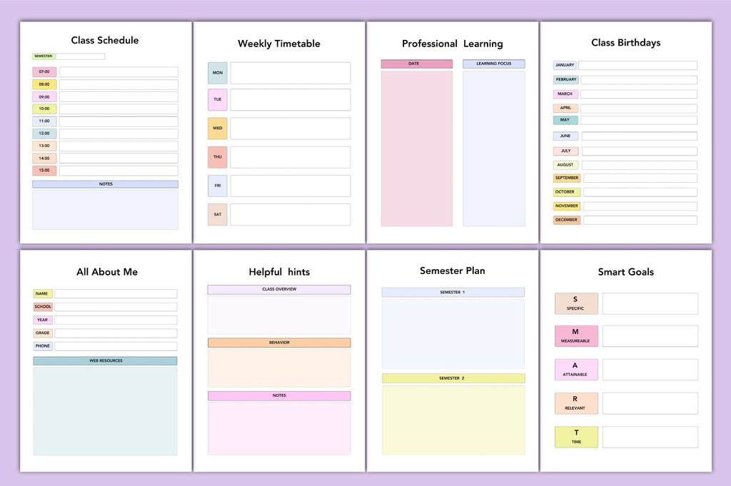 The Teacher Planner
