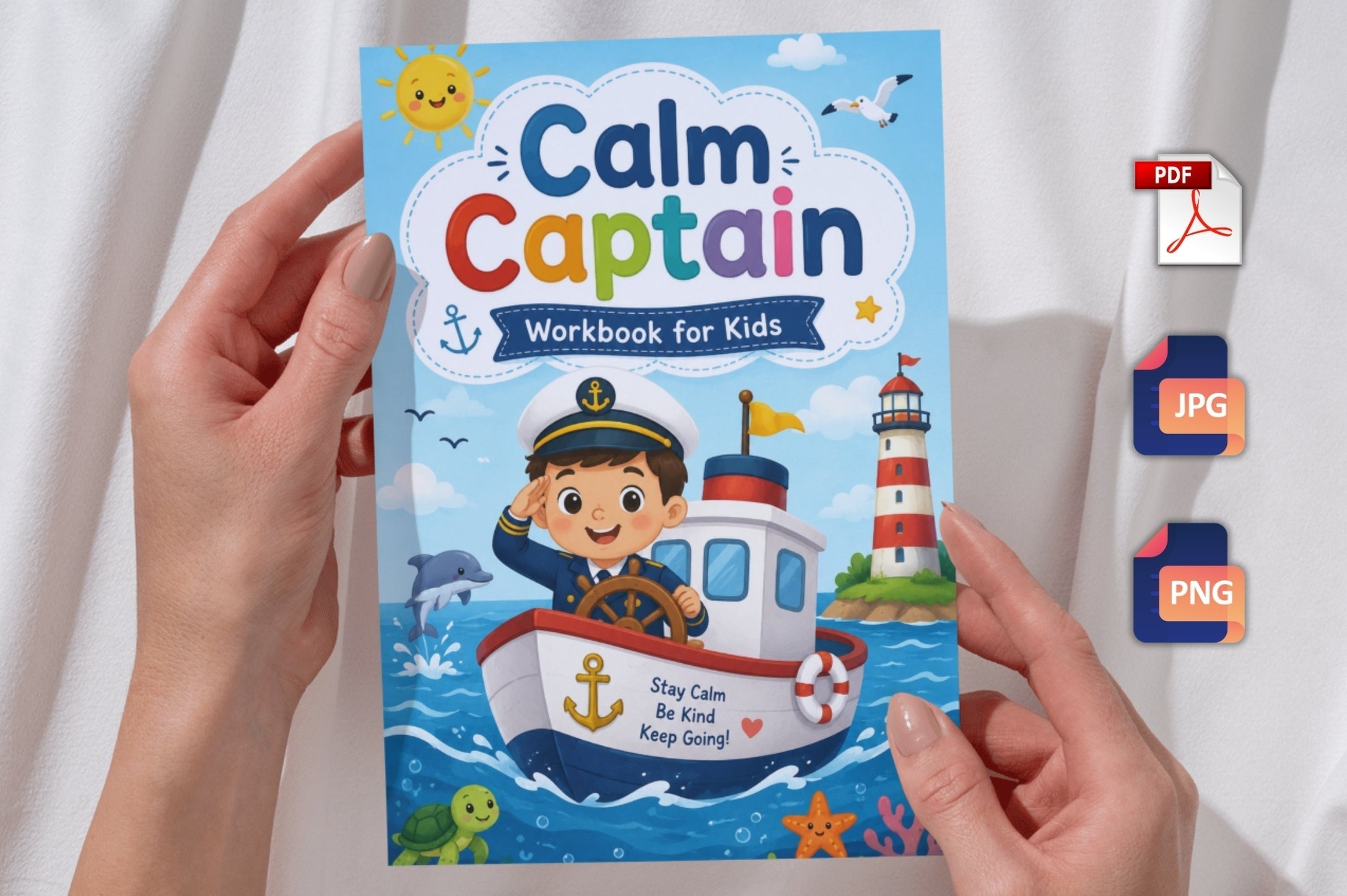 Calm Captain For Kids Workbook