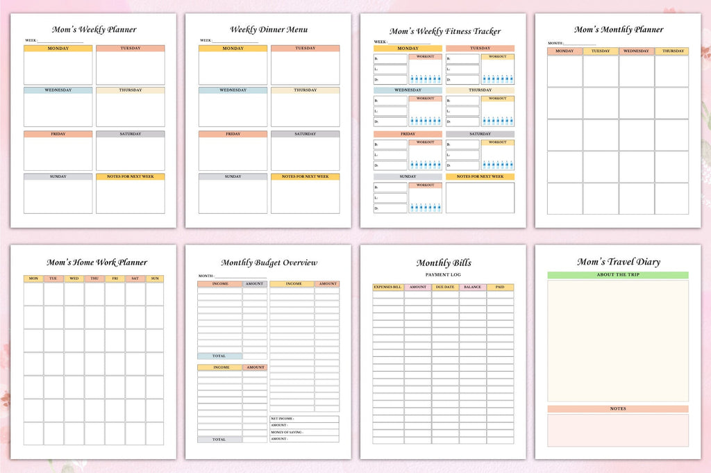 Busy Mom Planner