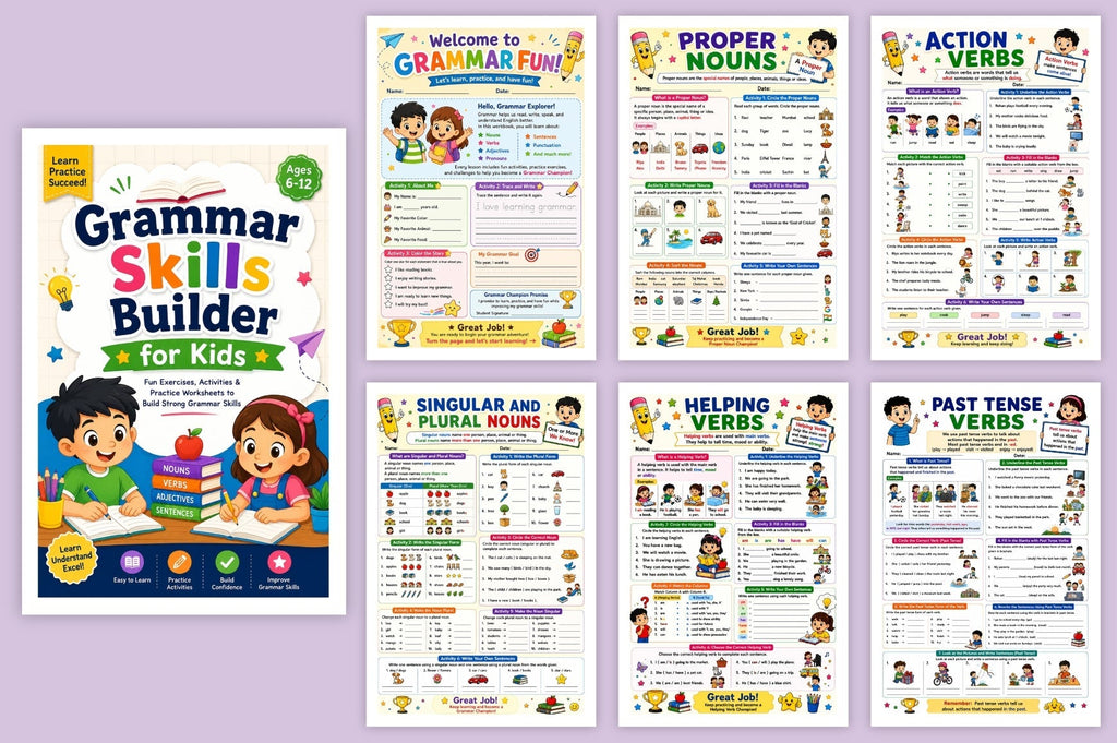 Grammar Skills Builder For Kids