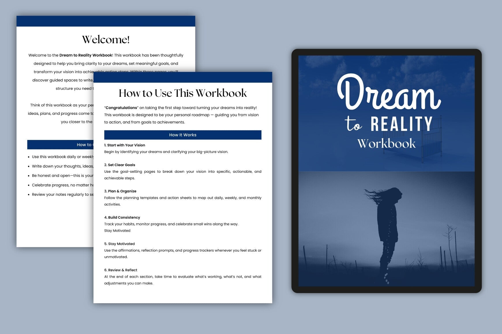 Dream to Reality Workbook