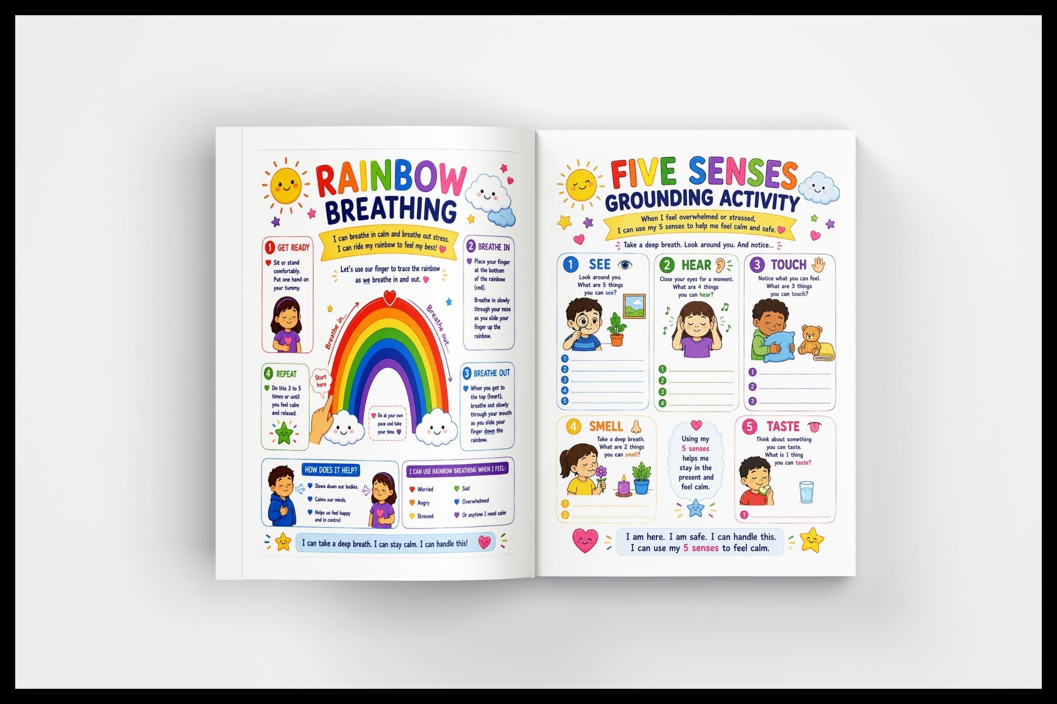 Adhd Therapy Worksheets For Kids Workbook