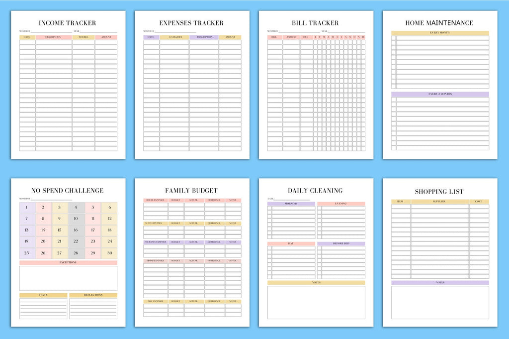 House Management Planner