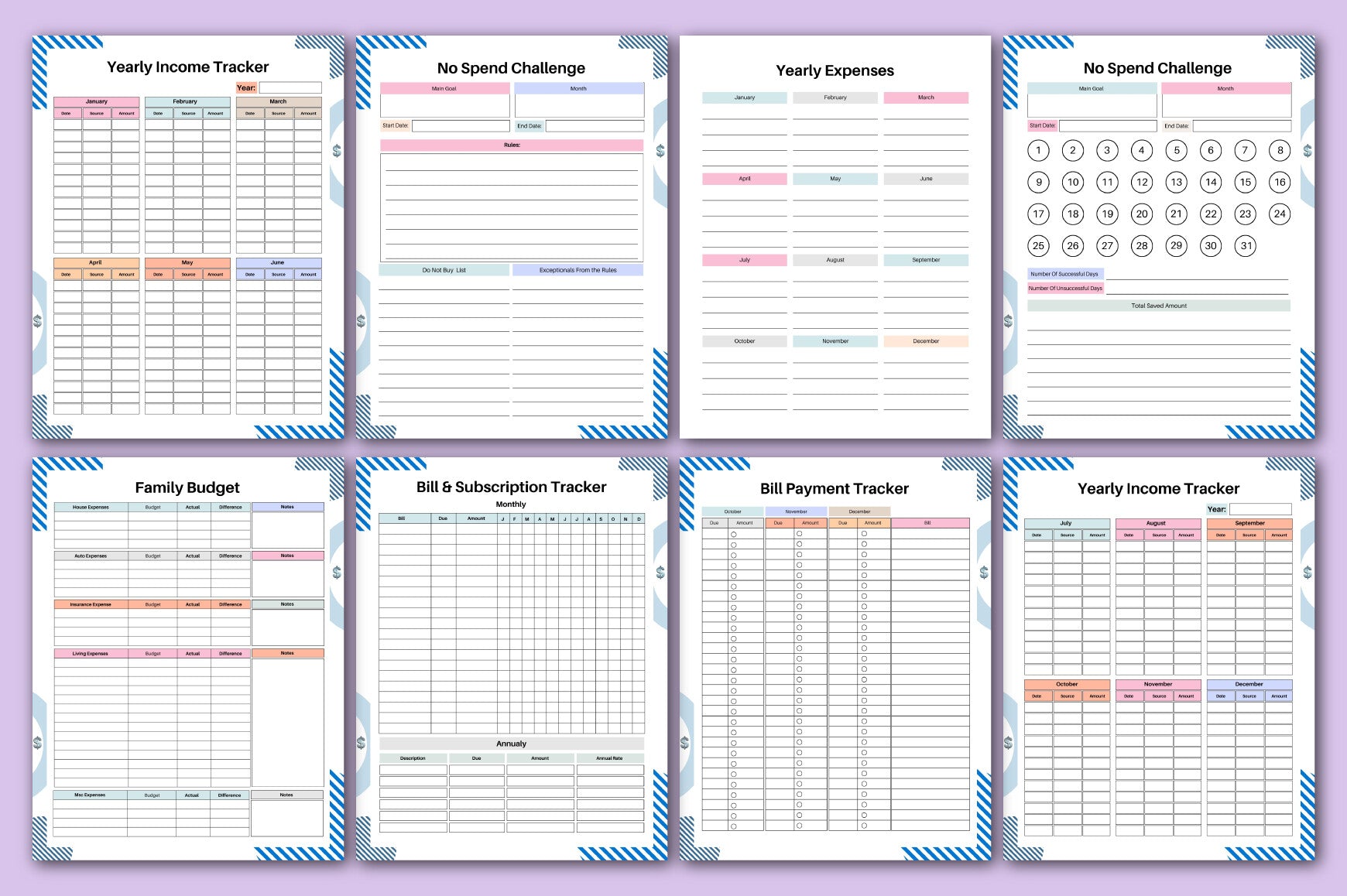 Budget Planning Guide Planner