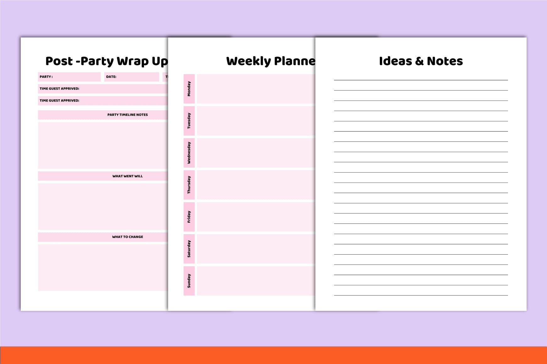 Birthday Party Planner
