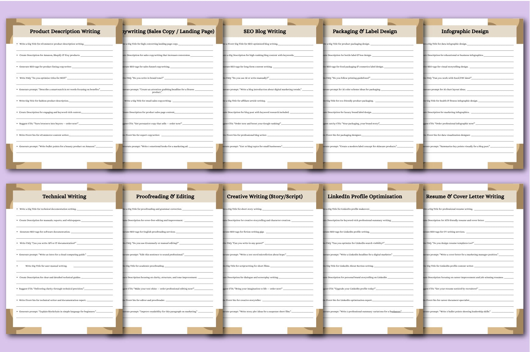 Freelancing Niche Planner Guide