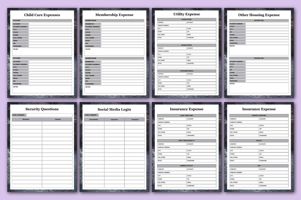 End of Life Planning Workbook