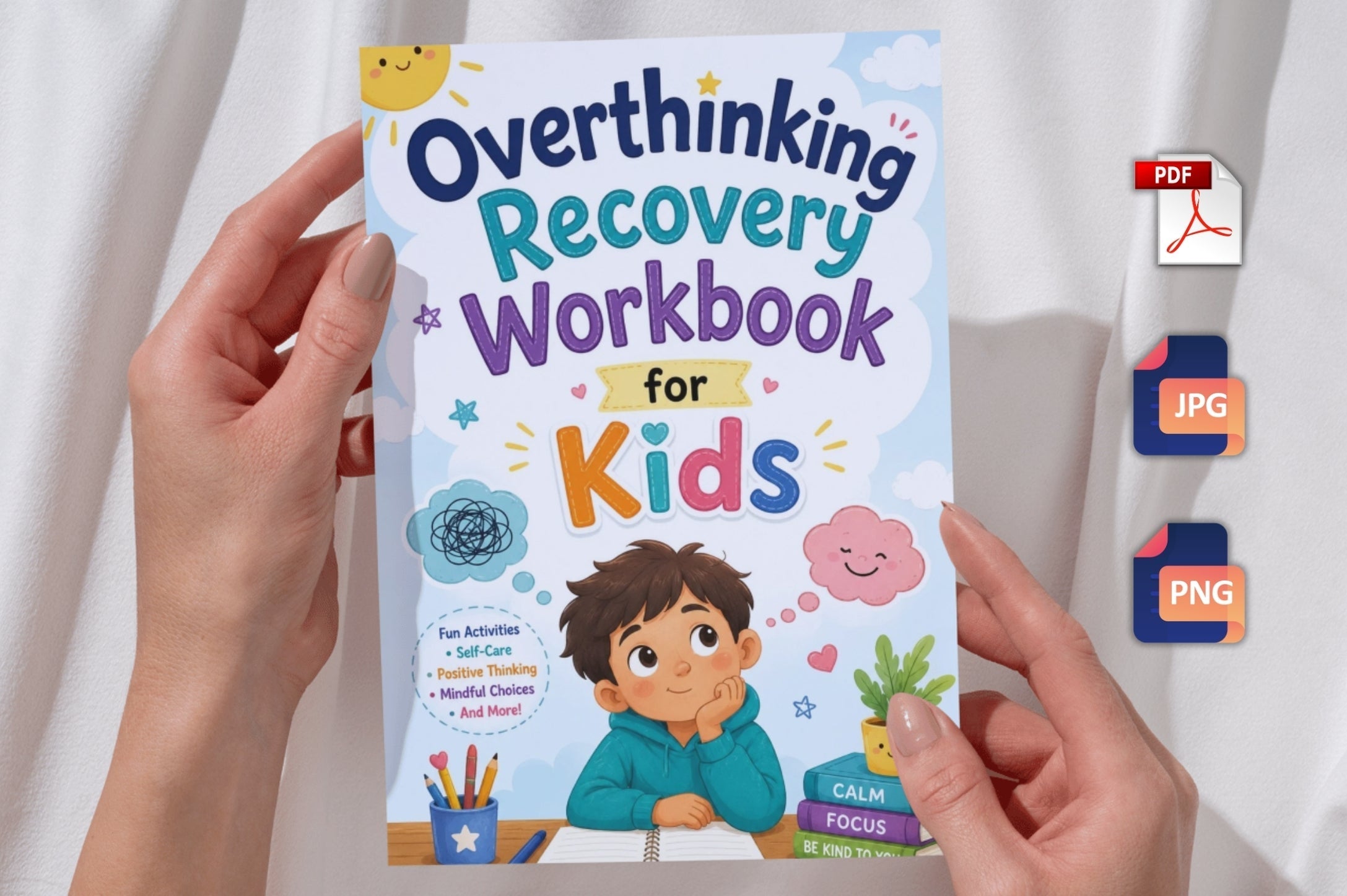 Overthinking Recovery For Kids Workbook