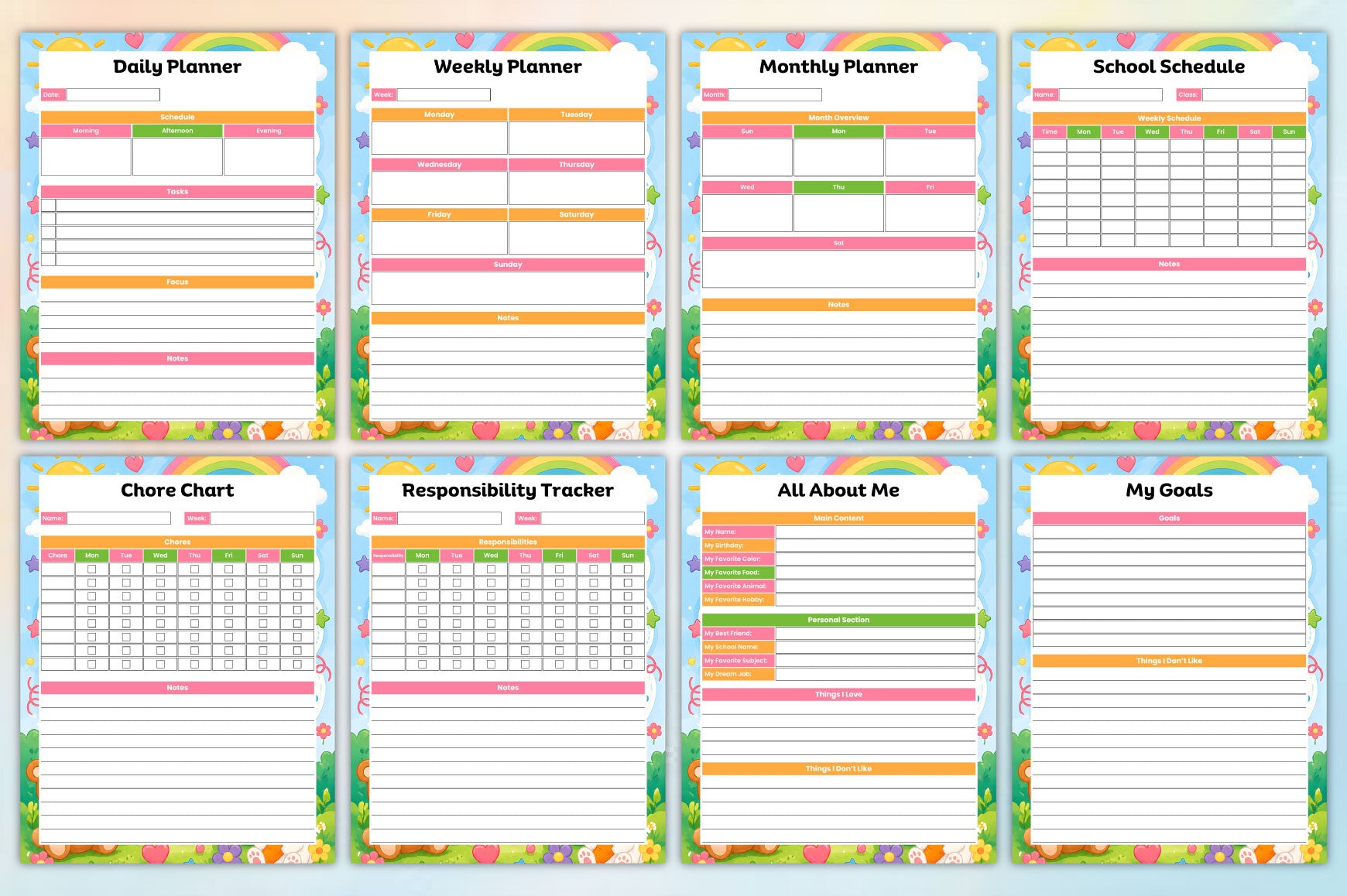 Happy Kids Planner