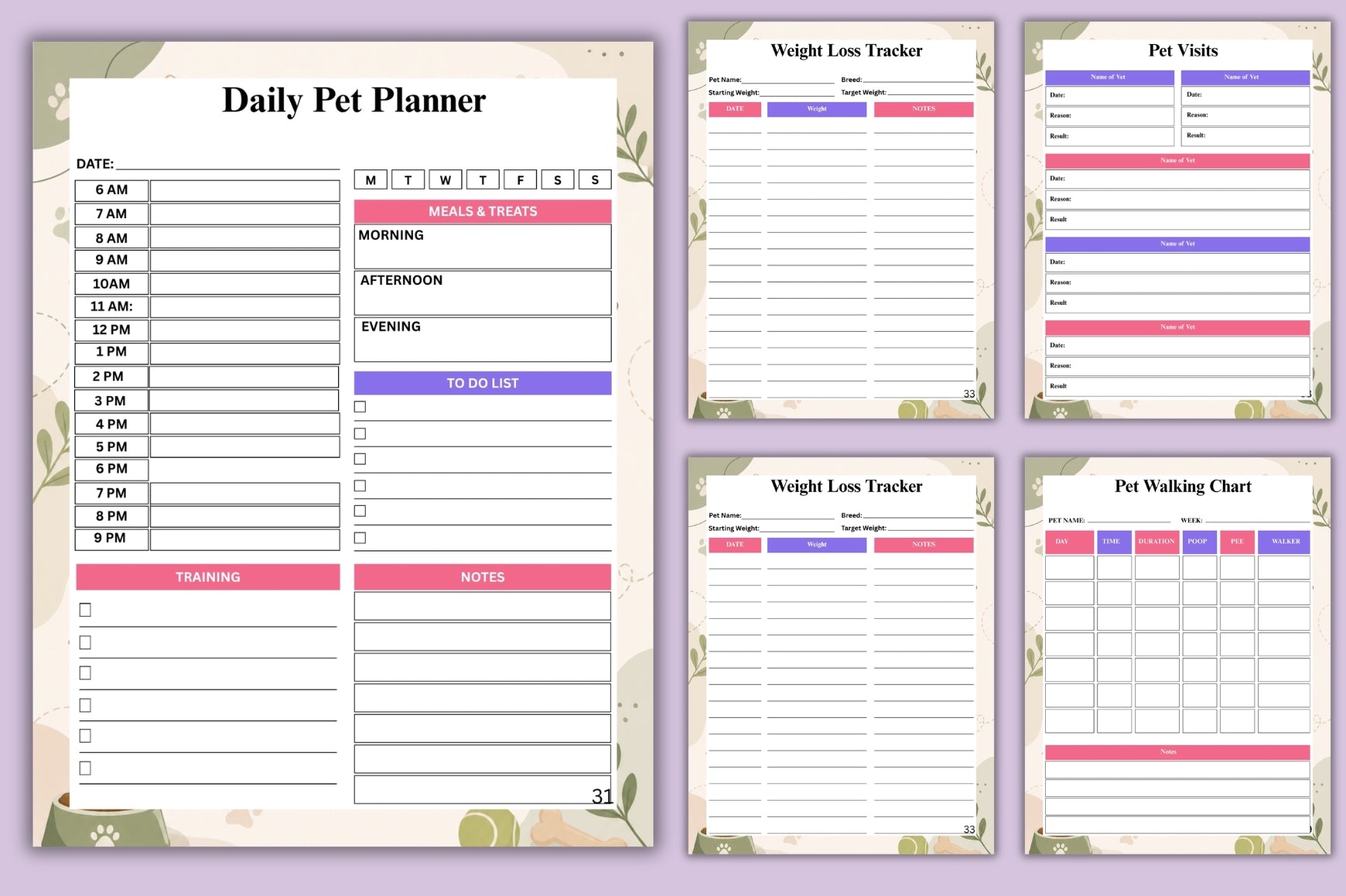 Pet Care Planner