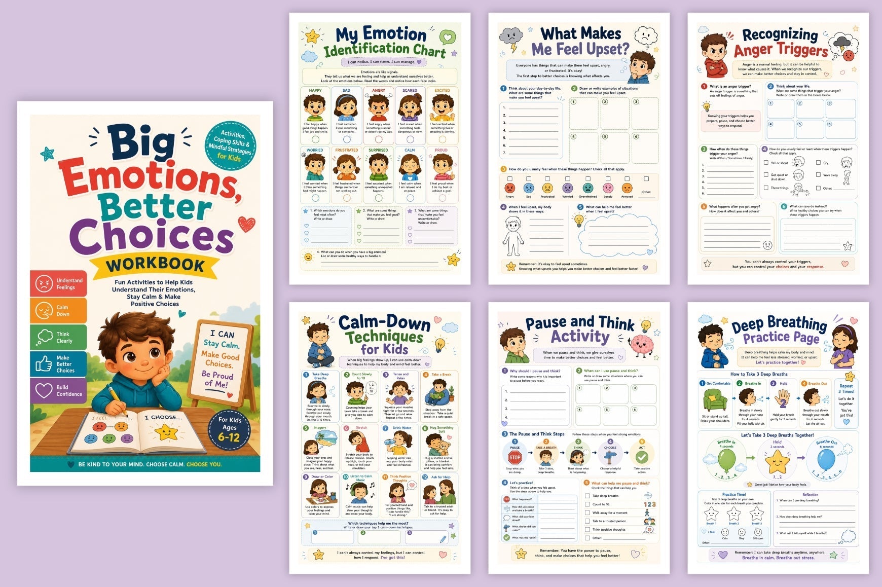 Big Emotions Better Choices Workbook