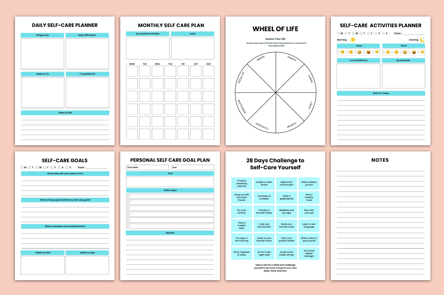 Depression Self-Care Journal