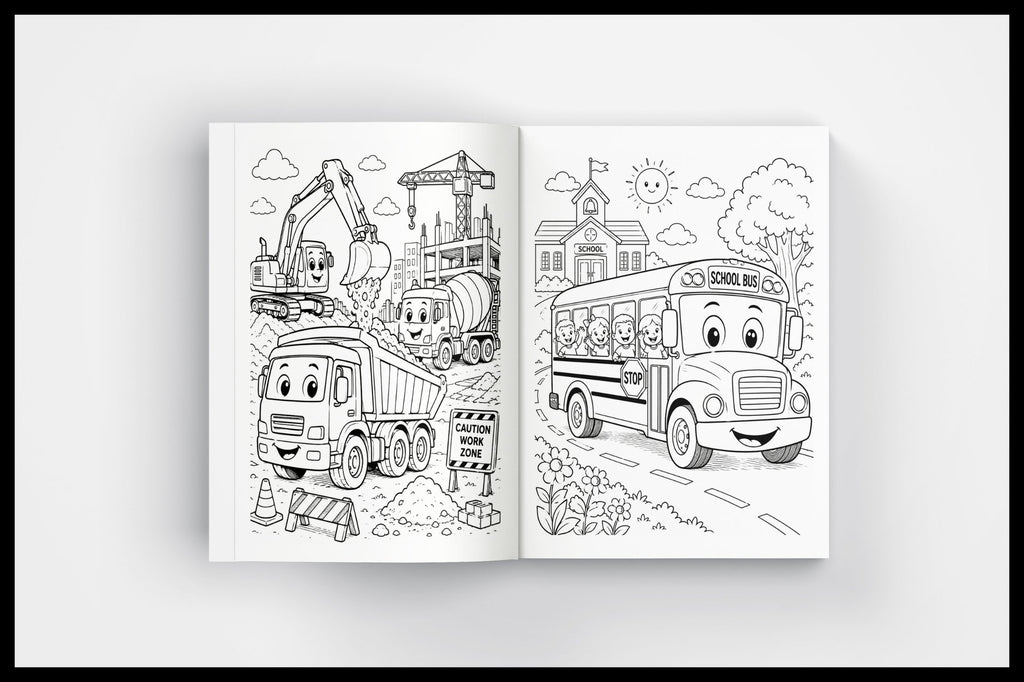 Adhd Coloring For Kids Book