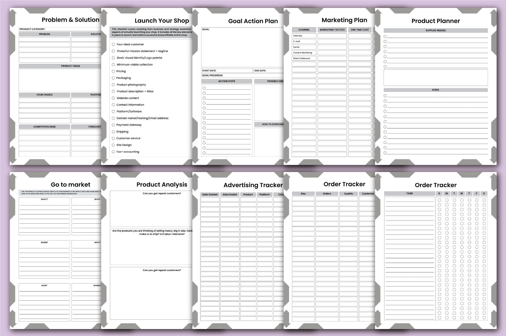 Shopify Store Blueprint Planner
