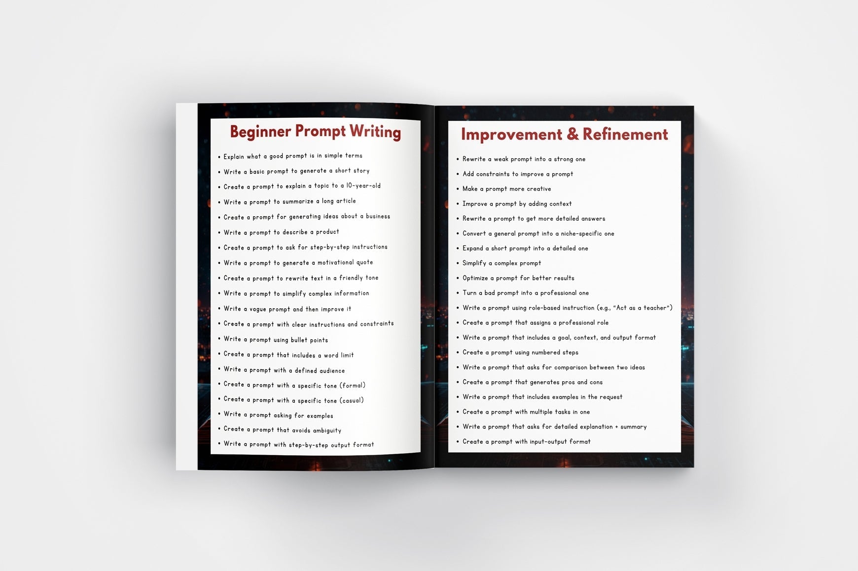 The Art of Writing Prompts