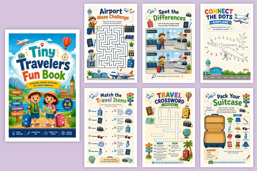 Tiny Travelers Fun Book