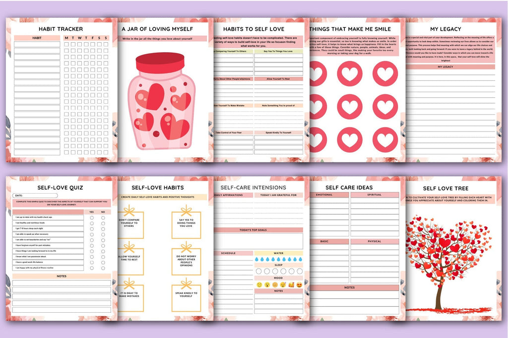 Self Love Journal for Personal Growth