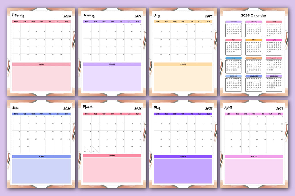 Home Cleaning Schedule Planner