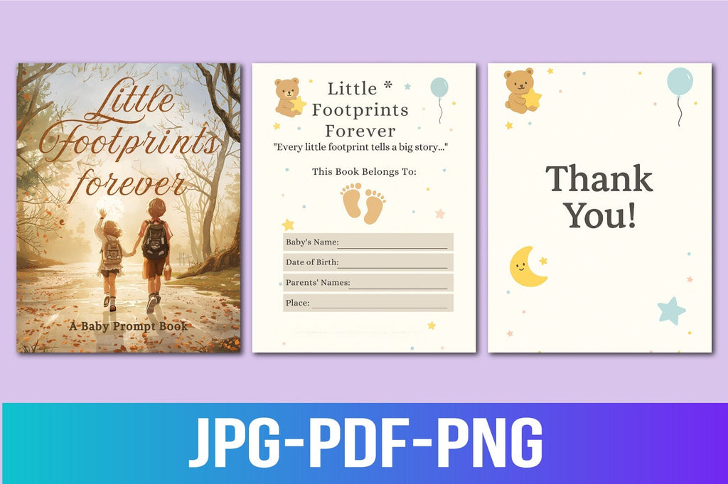 Little Footprints Forever Baby Planner