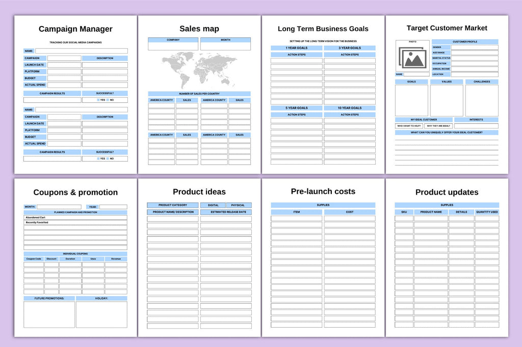 New Product Launch Planner