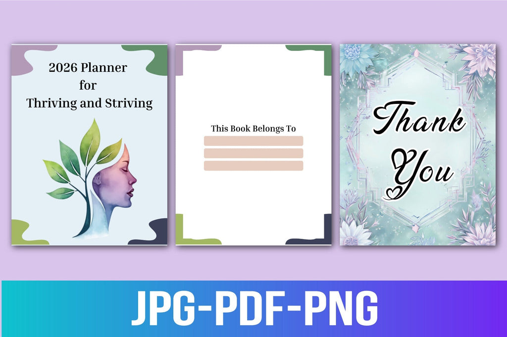 Thriving and Striving Planner for Success