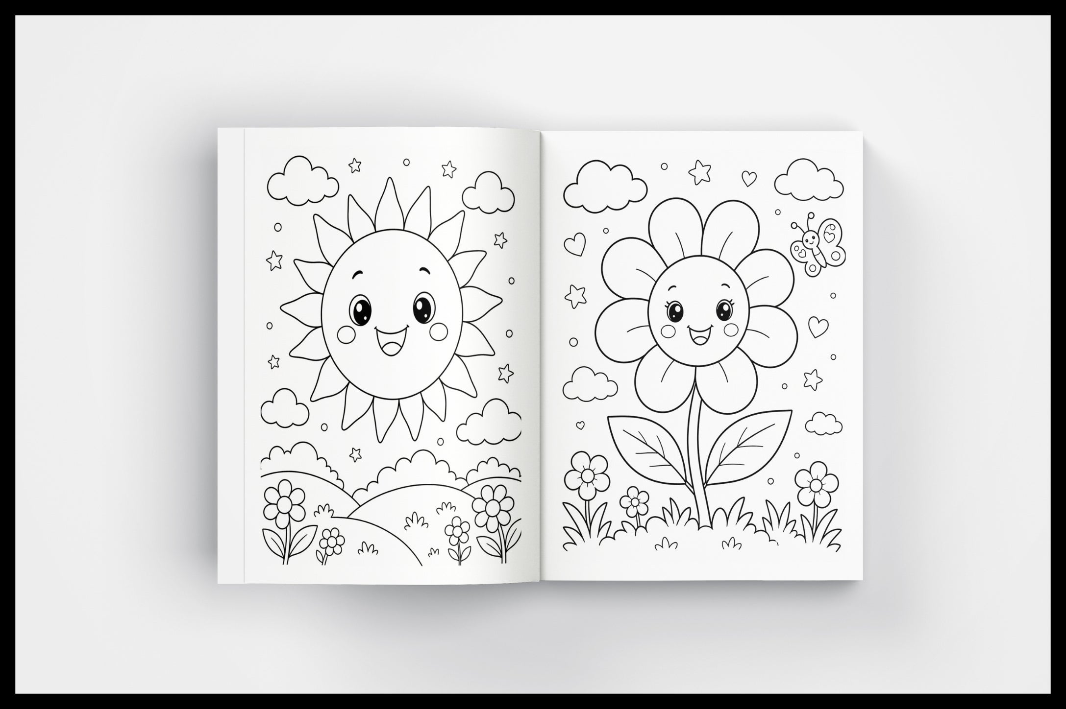 Relaxing Coloring For Kids Book