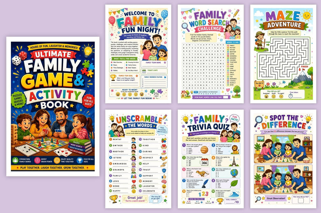 Ultimate Family Game Activity Book