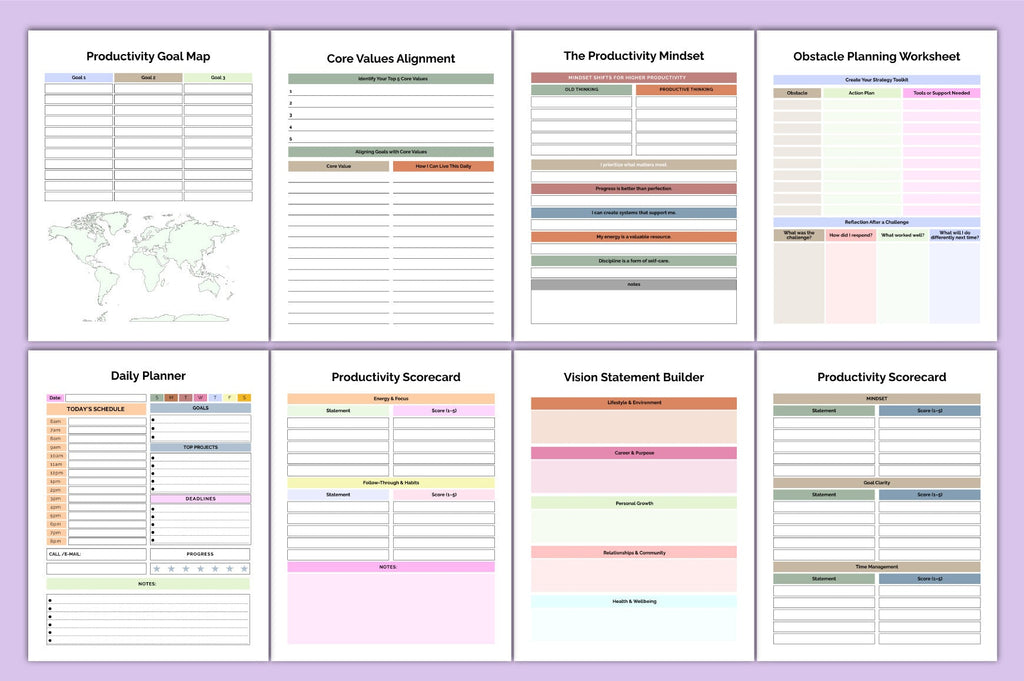 The Productivity Playbook Planner